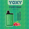 Yoxy Fury Bar 6000 50mg Rechargeable 14mL Disposable w/ Mesh Coil *Display of 10* Yoxy Fury Bar 6000 50mg Rechargeable 14mL Disposable w/ Mesh Coil *Display of 10*