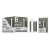 BIFFBAR Lux Leather Edition 13mL 5500 Puffs Rechargeable with Mesh Coil *Display of 10*