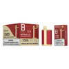 BIFFBAR Lux Leather Edition 13mL 5500 Puffs Rechargeable with Mesh Coil *Display of 10*