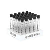 White Rhino Pyrex Dab Straw with Silicone Cap *25 Count Display*