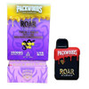Packwoods x Roar 3500mg Nug Run Live Resin Blend THCB + THCH + D11 + D8 Daimond 3.5g Disposables *Display of 5*