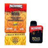 Packwoods x Roar 3500mg Nug Run Live Resin Blend THCB + THCH + D11 + D8 Daimond 3.5g Disposables *Display of 5*