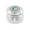 Green Monkey 50mm Baboon Crown 4 Part Grinder Sold As Singles - Silver