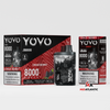 Yovo JB8000 8000 Puffs 50mg Rechargeable 12mL Smart Disposable - Crazi Berry Yovo JB8000 8000 Puffs 50mg Rechargeable 12mL Smart Disposable - Crazi Berry
