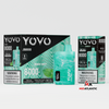 Yovo JB8000 8000 Puffs 50mg Rechargeable 12mL Smart Disposable - Cali Mint Yovo JB8000 8000 Puffs 50mg Rechargeable 12mL Smart Disposable - Cali Mint