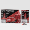 Yovo JB8000 8000 Puffs 50mg Rechargeable 12mL Smart Disposable - Watermelon Ice Yovo JB8000 8000 Puffs 50mg Rechargeable 12mL Smart Disposable - Watermelon Ice