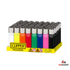 Clipper Lighter CP22 Classic Mini Size Lighters Assorted Colors Mix Display of 48 - Solid