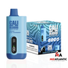 Cali Pods UL8000 8000 Puffs 50mg Rechargeable 18mL Disposables *Display of 6*