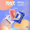 Raz TN9000 9000 Puffs 50mg 12mL Disposables w/ Adjustable Air Flow & Digital Screen *Display of 5*
