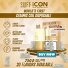 SWFT Icon 7500 Puffs 50mg 17mL Smart Disposable w/ Ceramic Coil *Display of 10*