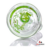MK100 9mm Double Base Bee Beaker 17in. Water Pipe - Green