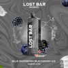 Lost Bar MO9000 9000 Puffs 50mg 18mL Disposables *Display of 5* - Blue Raspberry Blackberry Ice
