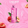 Lost Bar MO9000 9000 Puffs 50mg 18mL Disposables *Display of 5* - Juicy Peach
