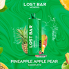 Lost Bar MO9000 9000 Puffs 50mg 18mL Disposables *Display of 5* - Pineapple Apple Pear
