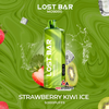 Lost Bar MO9000 9000 Puffs 50mg 18mL Disposables *Display of 5* -  Strawberry Kiwi Ice