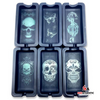 SmokeZilla Light-Up Ashtrays (Assorted Designs) [Model#41473] *Display of 6*