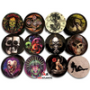 SmokeZilla 3D Magnetic Graphic 3-Part Grinder (Assorted Designs) [Model# 22923] *Display of 12*