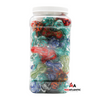 Net Line Design 2in. Glass Peanut Hand Pipe (Assorted Colors) [102623-MA025] 70ct 1gal. Bundle