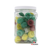Bubble Glass 14mm Bowls w/ Frit Handle (Assorted Colors) [24291-MA172] *40ct 1/2gal Bundle*