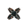 Fidget Spinner Quad Blade Splatter