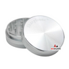 Sharp Stone 2.2in/50mm 2 Part Grinders *Sold As Singles* - Silver