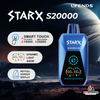 UPENDS STARX S20000 Smart Touch Screen 20mL Disposables *Display of 5* - Features