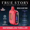 True Story 20K Puffs 50mg 20mL Disposables *Display of 5* - Watermelon Thriller
 True Story 20K Puffs 50mg 20mL Disposables *Display of 5* - Watermelon Thriller