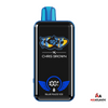 Chris Brown CB15K 50mg 15mL Wireless Charging Disposables w/ Wings Animation *Display of 5* - Blue Razz Ice