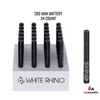 White Rhino Slim 280mAh Cartridge Pen w/ Preheat Function *Display of 24*