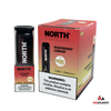 North 5000 Puffs 30mg 10mL Rechargeable Disposables w/ Mesh Coil *Display of 10* - Raspberry Lemon