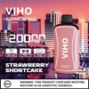 VIHO Supercharge 20K Puffs 50mg 21mL Disposables *Display of 5* - Strawberry Shortcake VIHO Supercharge 20K Puffs 50mg 21mL Disposables *Display of 5* - Strawberry Shortcake