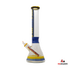 Cheech Glass Take Me Back Retro Beaker Waterpipe [CHE-253] - Yellow