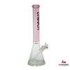 Cheech Glass 18in Logo Beaker Waterpipe [HR-B133] - Pink