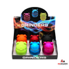 Animal 4 Part 88.5mm Grinders [YJ-63001] (Assorted Colors) Display of 6 - Piggies