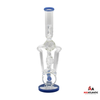 15in Double Decker Pill 972g Glass Waterpipe
