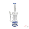 15in Double Decker Pill 972g Glass Waterpipe [XT-0037]