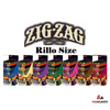 Zig-Zag 'Rillo Size Blunt Wraps (Pre-Priced $.99/ 4x Wraps Per Pouch) *Display of 15* [NC ONLY]