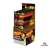 Zig-Zag 'Rillo Size Blunt Wraps (Pre-Priced $.99/ 4x Wraps Per Pouch) *Display of 15* [NC ONLY] - Straight Up