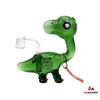 4in Silo Dinosaur Shaped 172g Glass Dab Rig - Green