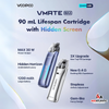 Voopoo Vmate MAX 1200mAh Pod System Kit w/ 2x Refillable 3mL Vmate Top Fill Pods *Pack of 2*