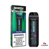 North Vision 15K Puffs 50mg 15mL Disposables w/ Energy Radiating Screen - Blue Razz