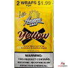 Havana Leaf Little Havana Premium Dominican Tobacco Wraps - Yellow 
