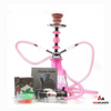 Tanya 24in Double Hose Hookah #2 Retail Kit (Assorted Colors)