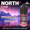 North Salts 30mL - Strawberry Banana