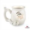 Fashioncraft Ceramic Mug Pipes - Stoner Mom Design (Assorted Colors)