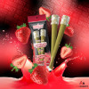 DRIIIZY THCA Diamond Dipped 2g Pre-Rolls (2 Pre-Rolls Per Pouch) *Display of 10* - Strawberry Gelato (Hybrid)