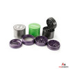 Cheech Glass 53mm Non-Stick 4 Part Grinder w/ Pouch & Gift Box *Sold As Singles*