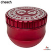 Cheech Glass Keep On Spinning 4 Part Grinder *Sold As Singles* - Red