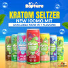 Earth Kratom Rapture 100mg MIT Kratom Seltzer 12oz Beverages *Sold As Singles*