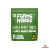 Flying Horse Waka Waka 1500mg D8 Blend Gummies (1 Gummy Per Pouch) *Dispenser Display of 60 Pouches* - Green Apple Tangie